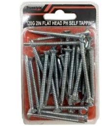 48 Pieces 120g 2in Flat Head Ph Self Tapping - Hardware Miscellaneous