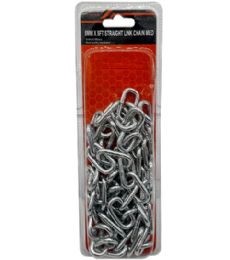 24 Pieces 5mm X 5ft Straight Link Chain Med - Hardware Miscellaneous