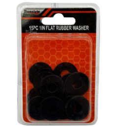 48 Pieces 15pc 1in Flat Rubber Washer - Hardware Miscellaneous