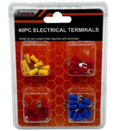 48 Pieces 40pc Electrical Terminals - Hardware Miscellaneous