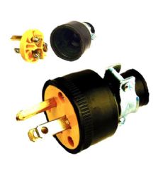 360 Pieces Three Prong Plug Male - Electrical