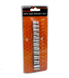 48 Pieces of 12pc Socket Professional Sae Set