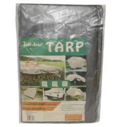 6 Pieces Silver Heavy Duty Pe Tarp 10 X 20 - Tarps