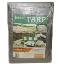 3 Pieces Silver Heavy Duty Pe Tarp 16 X 20 - Tarps