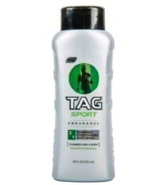 48 Pieces TAG 18OZ 3IN1 ENDURANCE SPORT SHAMPOO - Deodorant