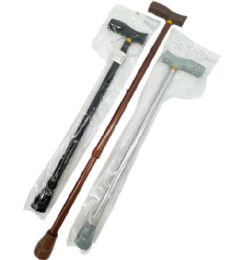 24 Pieces Collapsable Hiking Pole Ajust 57-96cm - Outdoor Recreation