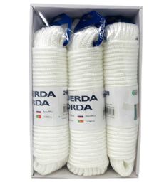 48 Pieces Rope 8mmx20m White - Rope and Twine