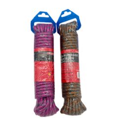 96 Pieces Multi Purpose Rope 1-4 X 33 Feet - Rope and Twine