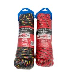 48 Pieces Multi Purpose Rope 3-8 X 50 Feet - Rope and Twine