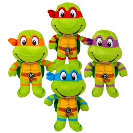 144 pieces 8.5-inch Tmnt Power Plushies 144ct - Plush Toys