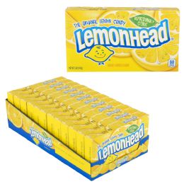12 pieces Lemonhead Theater Box Candy 5oz - Candy