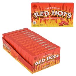 12 pieces Red Hots Theater Box Candy 5.5ox - Candy