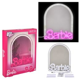12 pieces Barbie Wall Mountable Led Neon Mirror - Cosmetic Mirrors