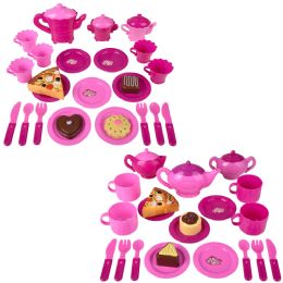 12 pieces 18pc Pizza Brunch Playset - Girls Toy Sets