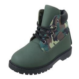 Wholesale Footwear Toddler's Boots Camo&olive