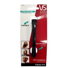 60 pieces Vidal Sassoon Pro Series 3 In 1 Styles Adjustable & Flexible Twin Fit Hair Clip - Hair Scrunchies
