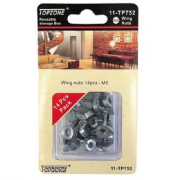 48 pieces Topzone 14 Piece Set Wing Nuts - Hardware Miscellaneous