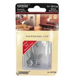 48 pieces Topzone 4 Piece Set Hook And Eye Set - Hardware Miscellaneous