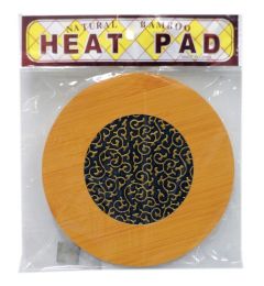120 Wholesale Wooden Round Pot Pad 6.7in