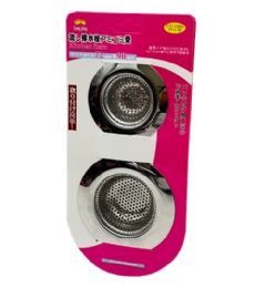 288 Pieces 2pc Stainless Steel Sink Strainer 9+7cm - Strainers & Funnels
