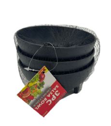 48 Wholesale 3pc Salsa Bowl 5x2.5in