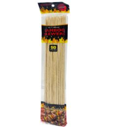 72 Pieces 50ct Bamboo Skewers 5mmx40cm - BBQ supplies