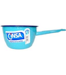 6 Pieces Enamel Sauce Pan #18 2qt - Pots & Pans