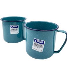 12 Pieces Cinsa Enamel #14 Cup 66.27oz - Kitchen Gadgets & Tools