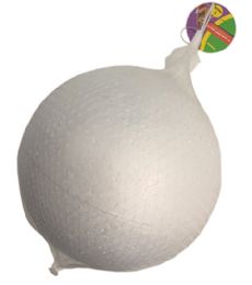 48 of 1pc 6in Foam Craft Balls Net
