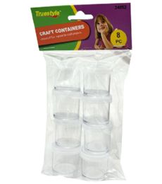 48 of 8pc Craft Containers 1.22india X 1.02in