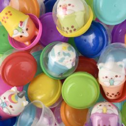 250 pieces Micro Squish Animal Bubble Tea 2-inch In 2-inch Capsule - Slime & Squishees
