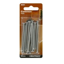 80 pieces Hillman 12 Piece Common Nails - Screws Nails and Anchors