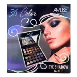 12 pieces Amuse Cosmetics 36 Color Eyeshadow Palette - Eye Shadow & Mascara