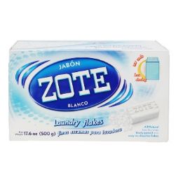 16 pieces Zote Laundry White Flakes Soap 500gm - Laundry Detergent