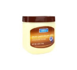 24 pieces Lucky Petroleum Jelly Cocoa Butter 6oz - Personal Care Items