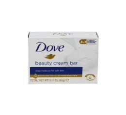 48 pieces Dove Bar Soap Beauty White 90g 3.17oz - Soap & Body Wash
