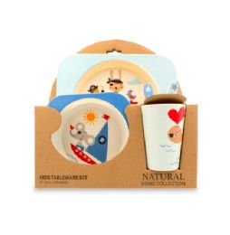 12 Pieces Nhc Kids Tableware 5pc Set Pirates Eco - Baby Utensils
