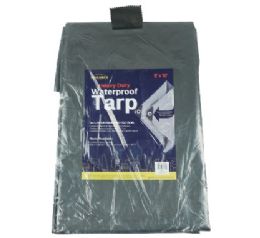 12 pieces Tool Shed Tarps Silver 8x10ft - Tarps