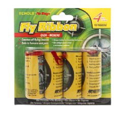 48 pieces Echols No Bugs Fly Ribbon 4ct - Pest Control