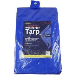 8 pieces Tarpaulin Sheet Blue 14x20 ft - Tarps