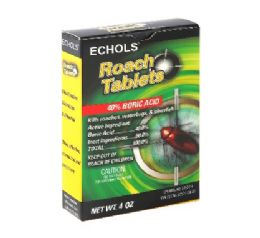 72 pieces Echols No Bugs Roach Tablets 4oz - Pest Control