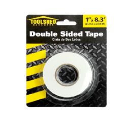 144 pieces Ts Double Sided Tape 1in X 8.3ft - Tape