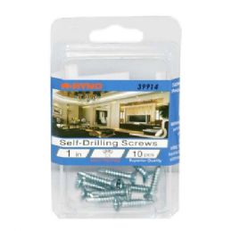 96 pieces Ryno Self Drilling Screws 1 In 10ct - Screws Nails and Anchors