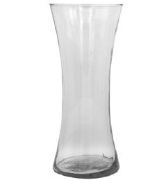 6 pieces Glass Clear Vase 12x5 In. - Glassware