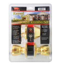 12 pieces Ryno Entry Deadbolt Single Combo Set - Padlocks and Combination Locks
