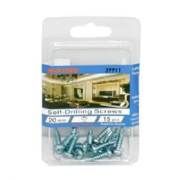 96 pieces Ryno Self Drilling Screws 20mm 15ct - Screws Nails and Anchors