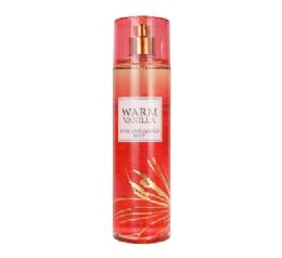 24 Wholesale Fragrance Mist Warm Vanilla 8fl oz