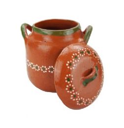 6 pieces Clay Bean Pot 4-5l - Pots & Pans