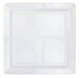 24 pieces Bh Melamine S-Tray Square 11.50in White - Serving Trays