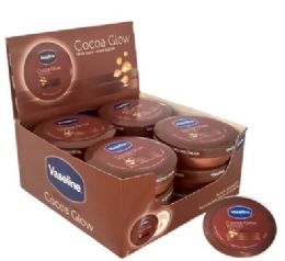 48 pieces Vaseline Body Cream Cocoa Glow 2.5oz - Skin Care